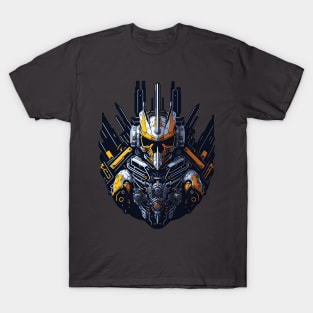 Mecha Skull S02 D72 T-Shirt